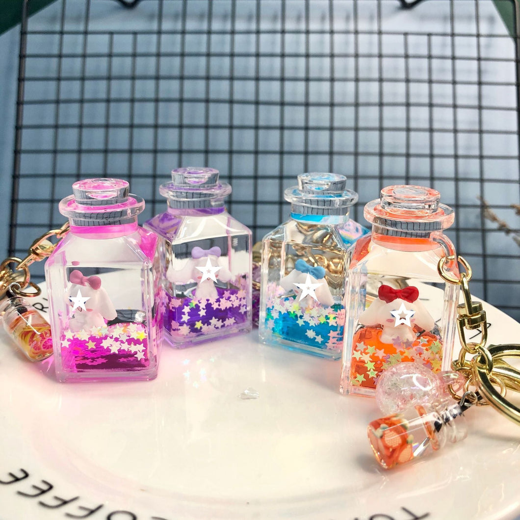 【50% OFF】Glitter Liquid Keychain